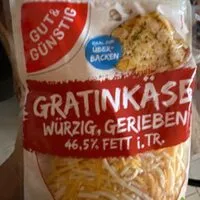 Mängden socker i Gratinkäse
