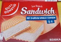 Mängden socker i Sandwich Eis