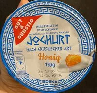 Mängden socker i Joghurt nach Griechischer Art Honig