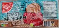 Mängden socker i 6 leckere Toastbrötchen Mehrkorn