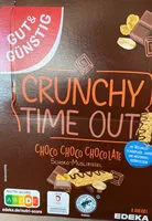 Mängden socker i Crunchy Time Out