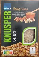 Mängden socker i Knusper Müsli Honig-Nuss