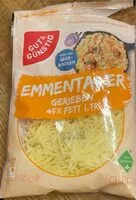 Mängden socker i Emmentaler gerieben