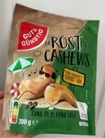 Mängden socker i Geröstete Cashews