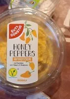 Mängden socker i honey peppers