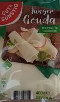 Mängden socker i Junger Gouda