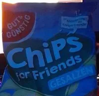 Mängden socker i Salted chips