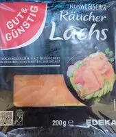 Mängden socker i norwegischer räucher Lachs