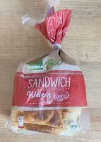 Mängden socker i Sandwich (Weizen)