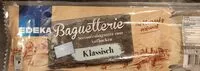 Mängden socker i Steinofenbaguette zum Aufbacken - Klassisch