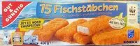 Mängden socker i 15 Fischstäbchen
