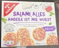 Mängden socker i Mini Pizza Salami
