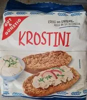 Mängden socker i Krostini