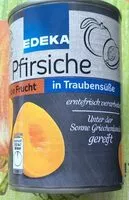 Mängden socker i Pfirsiche halbe Frucht in Traubensüsse
