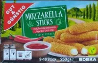 Mängden socker i Mozzarella Sticks