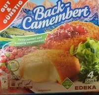Mängden socker i Back-Camembert