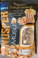 Mängden socker i Knusper Müsli salted Caramel