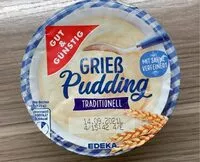 Mängden socker i Grieß Pudding Traditionell