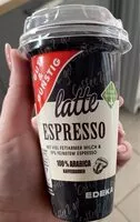 Mängden socker i Latte espresso