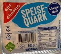 Mängden socker i Magerquark