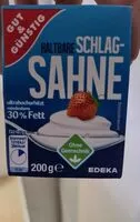Mängden socker i Haltbare Schlagsahne