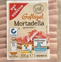 Mängden socker i Geflügel Mortadella geräuchert