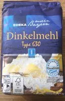 Mängden socker i Dinkelmehl Type 630