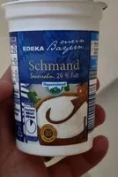 Mängden socker i Schmand