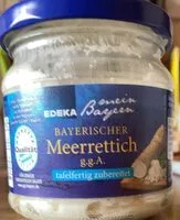 Mängden socker i Bayerischer Meerrettich