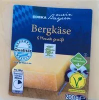Mängden socker i Bergkäse