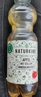 Mängden socker i Apfel mit stillem Mineralwasser