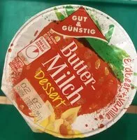 Mängden socker i Butter Milch Dessert