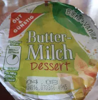 Mängden socker i Butter Milch Dessert