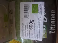 Mängden socker i Bio Zitronen