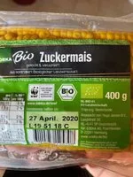 Mängden socker i Edeka Bio Zuckermais