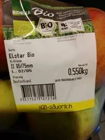 Mängden socker i Elstar Bio