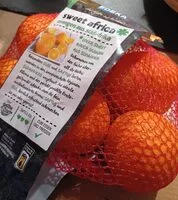 Mängden socker i Sweet africa orangen