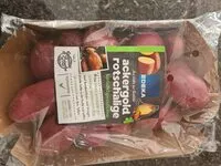 Mängden socker i Kartoffeln rot