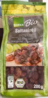 Mängden socker i Sultaninen