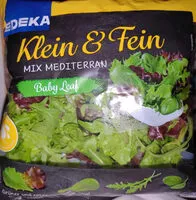 Mängden socker i Klein & Fein Mix Mediterran Baby Leaf