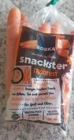Mängden socker i Snackster möhren