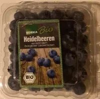 Mängden socker i Bio Heidelbeeren
