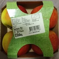 Mängden socker i Bio Äpfel Santana Bio