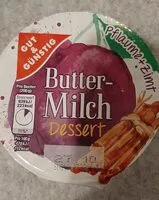 Mängden socker i Buttermilchdessert