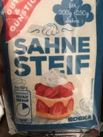 Mängden socker i Sahnesteif