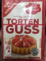 Mängden socker i Torten Guss rot