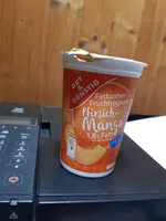 Mängden socker i Pfirsich Mango Joghurt