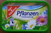 Mängden socker i Pflanzenmargarine