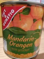 Mängden socker i Mandarinen