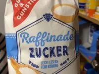 Mängden socker i Raffinade Zucker